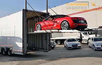 vận chuyển ô tô bằng container