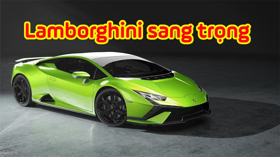 Các loại xe ô tô sang trọng - Lamborghini